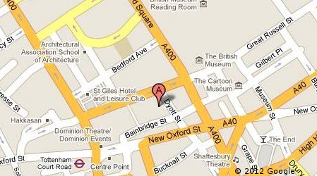 Head Office, London map